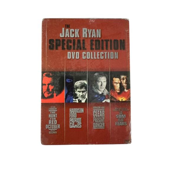 Paramount Pictures Other - Jack Ryan Special Edition DVD Collection 4 Action Movies New Sealed